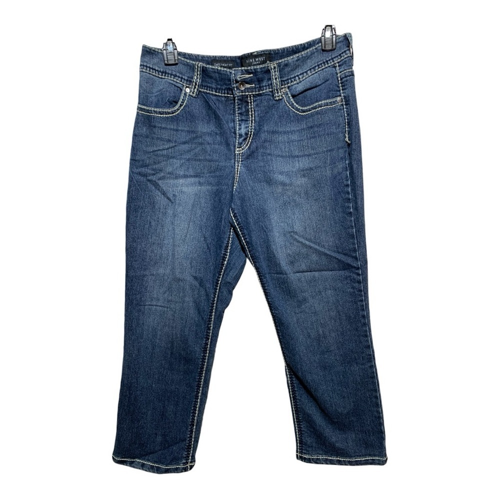 Women's Nine West Date Night Capri Jeans Sz 12
